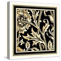 Neutral Floral Motif IV-Vision Studio-Stretched Canvas