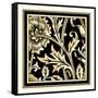 Neutral Floral Motif IV-Vision Studio-Framed Stretched Canvas