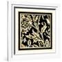 Neutral Floral Motif IV-Vision Studio-Framed Art Print