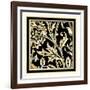 Neutral Floral Motif IV-Vision Studio-Framed Art Print