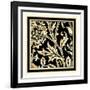 Neutral Floral Motif IV-Vision Studio-Framed Art Print