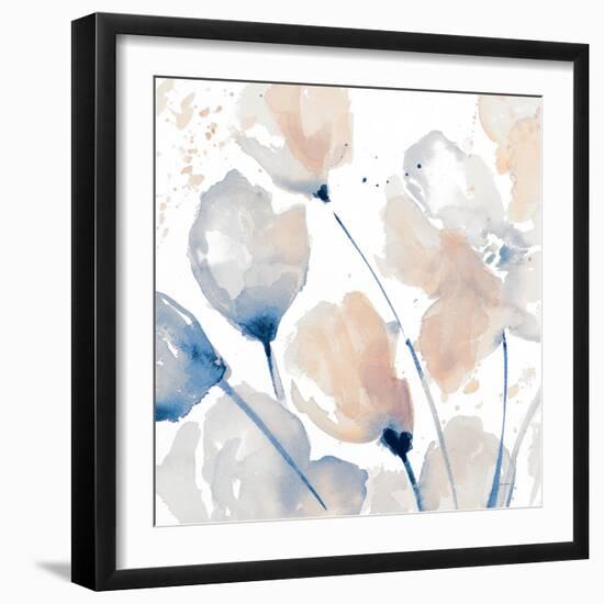 Neutral Flower II-Lanie Loreth-Framed Art Print