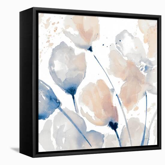 Neutral Flower II-Lanie Loreth-Framed Stretched Canvas
