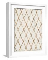 Neutral Lattice I-June Vess-Framed Art Print