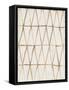 Neutral Lattice III-June Vess-Framed Stretched Canvas