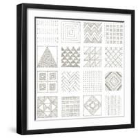 Neutral Layouts II-Vanna Lam-Framed Art Print