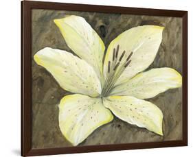 Neutral Lily II-Tim OToole-Framed Art Print