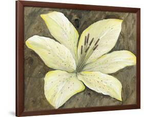 Neutral Lily II-Tim OToole-Framed Art Print