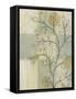 Neutral Linen Blossoms I-Norman Wyatt Jr.-Framed Stretched Canvas