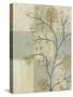 Neutral Linen Blossoms I-Norman Wyatt Jr.-Stretched Canvas