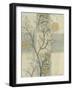 Neutral Linen Blossoms II-Norman Wyatt Jr.-Framed Art Print