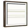 Neutral Lines On White-Ruth Palmer-Framed Art Print