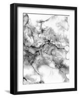 Neutral Marble-Kim Curinga-Framed Art Print