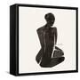 Neutral Nudes I Sq-Anne Tavoletti-Framed Stretched Canvas