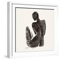 Neutral Nudes II Sq-Anne Tavoletti-Framed Art Print