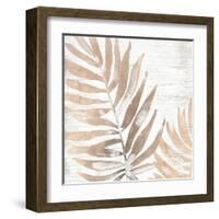 Neutral Palm Fossil II-June Vess-Framed Art Print