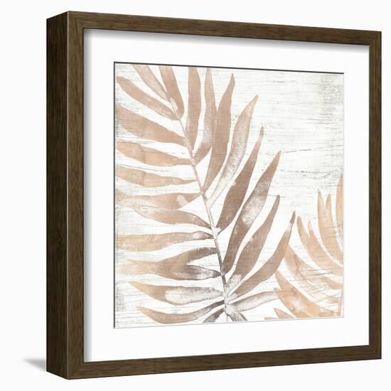 Neutral Palm Fossil II-June Vess-Framed Art Print