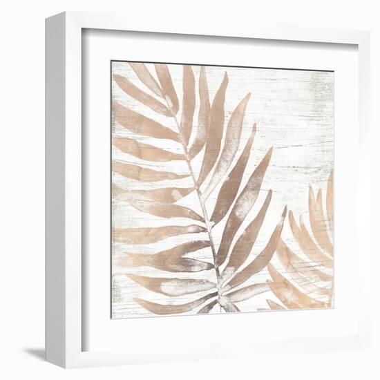 Neutral Palm Fossil II-June Vess-Framed Art Print