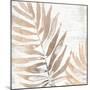 Neutral Palm Fossil II-June Vess-Mounted Art Print