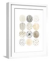 Neutral Pattern Play II-June Vess-Framed Art Print