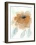 Neutral Peony I-Beverly Dyer-Framed Art Print