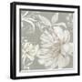 Neutral Peony I-Asia Jensen-Framed Art Print