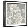 Neutral Peony II-Asia Jensen-Framed Art Print