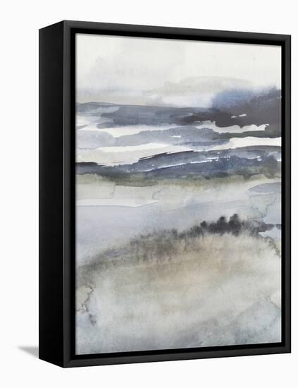 Neutral Salt Spray II-Victoria Borges-Framed Stretched Canvas