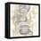 Neutral Stacking I-Chris Paschke-Framed Stretched Canvas