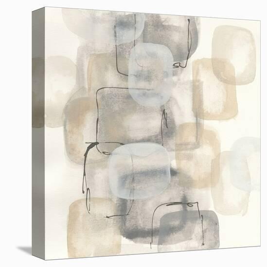 Neutral Stacking I-Chris Paschke-Stretched Canvas