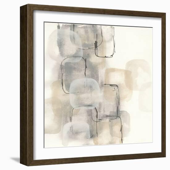 Neutral Stacking II-Chris Paschke-Framed Art Print