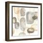 Neutral Stones I-Chris Paschke-Framed Art Print