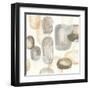 Neutral Stones I-Chris Paschke-Framed Art Print