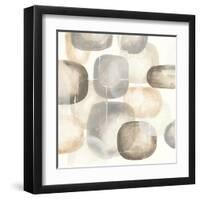 Neutral Stones III-Chris Paschke-Framed Art Print