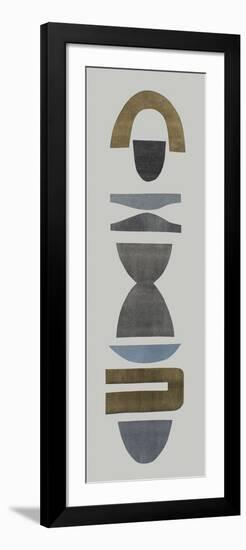 Neutral Totems VI-Rob Delamater-Framed Premium Giclee Print