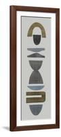 Neutral Totems VI-Rob Delamater-Framed Premium Giclee Print