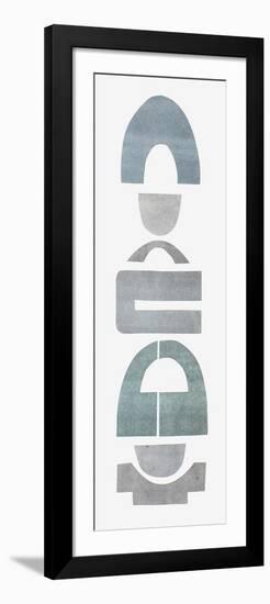 Neutral Totems VII-Rob Delamater-Framed Art Print