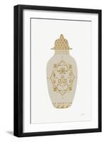 Neutral Urn I-Janet Tava-Framed Art Print