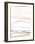 Neutral Waves 1-Ann Bailey-Framed Art Print