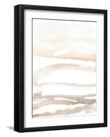 Neutral Waves 1-Ann Bailey-Framed Art Print