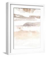 Neutral Waves 2-Ann Bailey-Framed Art Print