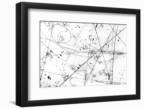 Neutrino Particle Interaction Event-Fermi National Accelerator-Framed Photographic Print