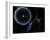 Neutron Star SGR 1806-20 Producing a Gamma Ray Flare-Stocktrek Images-Framed Photographic Print