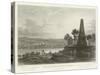 Neuweid and Monument of General La Hoche-William Tombleson-Stretched Canvas