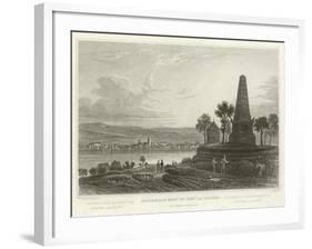 Neuweid and Monument of General La Hoche-William Tombleson-Framed Giclee Print