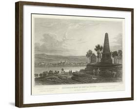 Neuweid and Monument of General La Hoche-William Tombleson-Framed Giclee Print