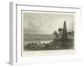 Neuweid and Monument of General La Hoche-William Tombleson-Framed Giclee Print