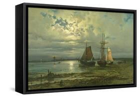 Neuwerk by Moonlight, 1887-Georg Schmitz-Framed Stretched Canvas