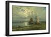 Neuwerk by Moonlight, 1887-Georg Schmitz-Framed Giclee Print