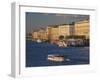 Neva River, Saint Petersburg, Russia-Walter Bibikow-Framed Premium Photographic Print